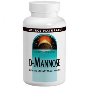 Д-Манноза, Source Naturals, 500 мг, 60 капсул