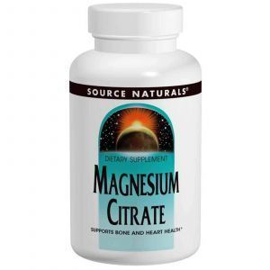 Цитрат магния, Source Naturals, 133 мг, 180 капсул