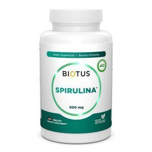 Spirulina, Spirulina, Biotus, 500 mg, 200 Tablete