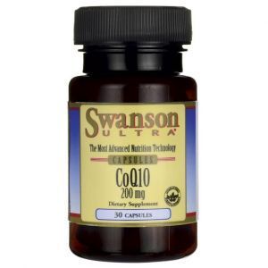 Ультра коэнзим Q10, Ultra CoQ10, Swanson, 200 мг, 30 капсул