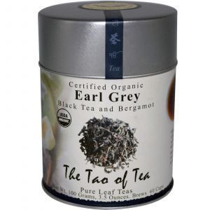 Черный чай с бергамотом, Эрл Грей, Black Tea and Bergamot, The Tao of Tea, органик, 100 г