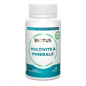 Multivitamine și minerale, Biotus, 120 tablete