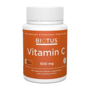 Vitamina C, Vitamina C, Biotus, 500 mg, 60 capsule