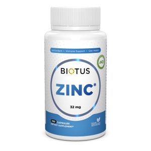 Zinc, Zinc, Biotus, 32 mg, 100 capsule